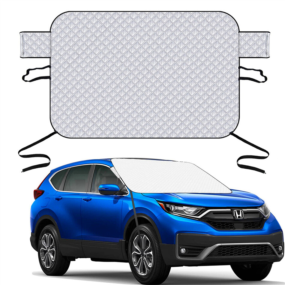 4 Layers For Honda Car Sedan Front Windshield UV Rays Heat Block Sun Shade Cover