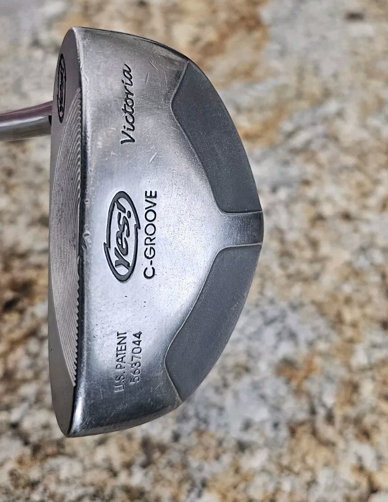 Nice Yes Victoria C-groove Putter (Grip Is Peeling) | eBay