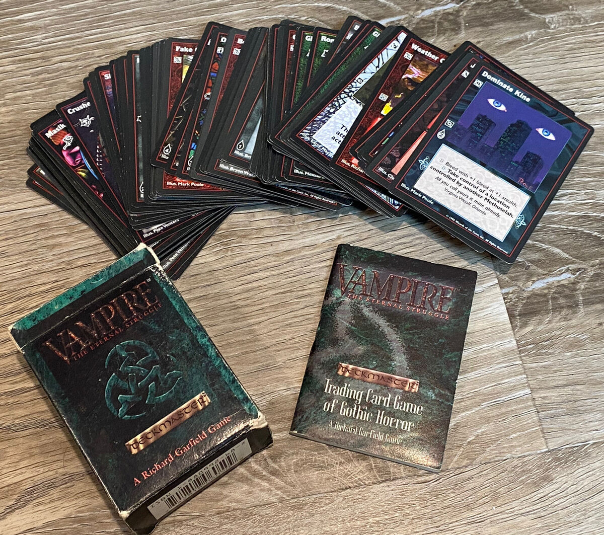 Vampire The Eternal Struggle Deckmaster Starter Deck - Jyhad Vampire The Eternal Struggle Deckmaster Starter Deck - Jyhad