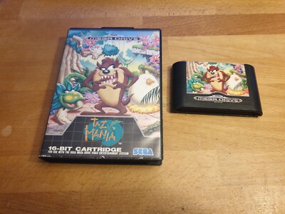Taz Mania Sega Mega Drive Genesis MD OVP