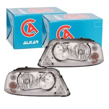 2X ALKAR HALOGEN SCHEINWERFER LINKS+RECHTS passend für SEAT ALHAMBRA VW SHARAN
