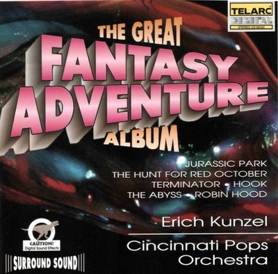 Erich Kunzel, Cincinnati Pops Orchestra - The Great Fantasy-Adventure Album (CD,