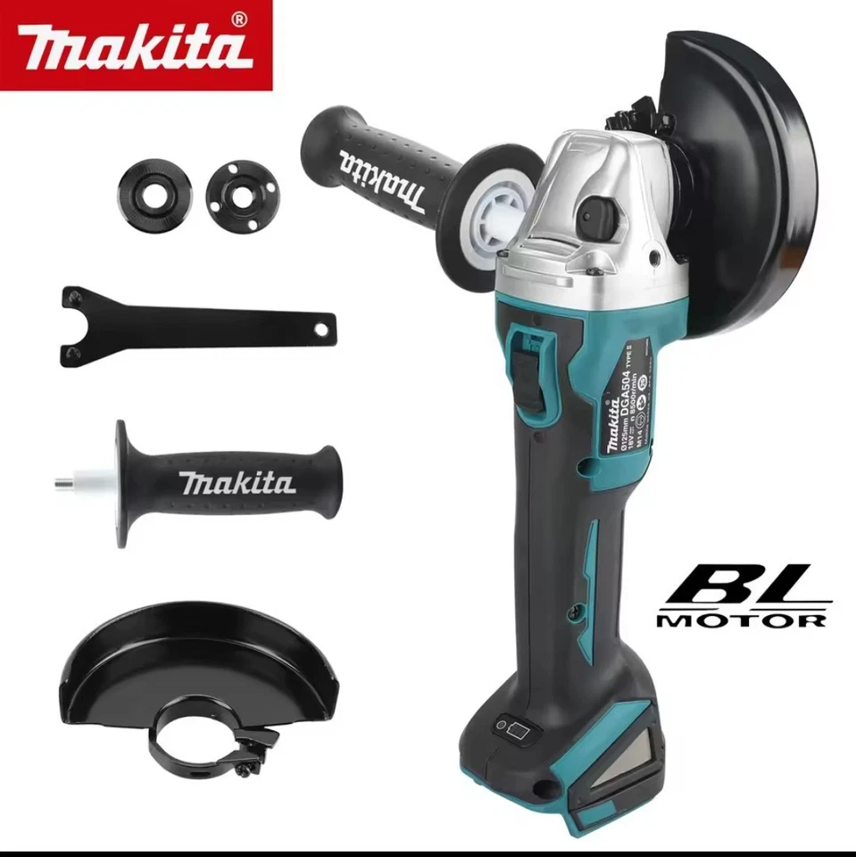 Makita DGA504 18V Sans Fil  Meuleuse d’Angle Brushless 125mm - Photo 2/4