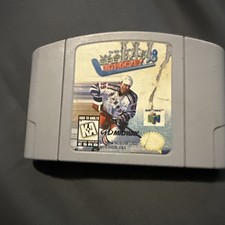 Wayne Gretzky's 3D Hockey (Nintendo 64, 1996) N64 Authentic Game Good! *TESTED*