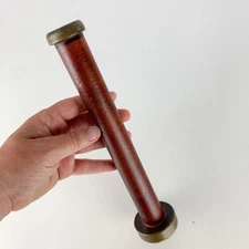 Vintage Primitive Textile Industrial Wooden Spool Spindle Bobbin Farmhouse