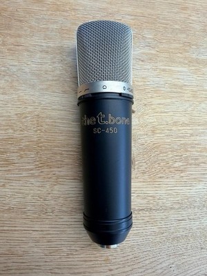 the t.bone SC450 Mikrofon + Spinne + Cases (Wackelkontakt)