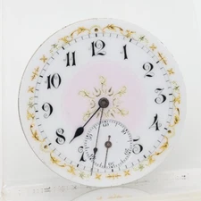 ELGIN FANCY DIAL 21878879 GRADE 291, 7j 16s POCKET WATCH MOVEMENT RUNS (M4)