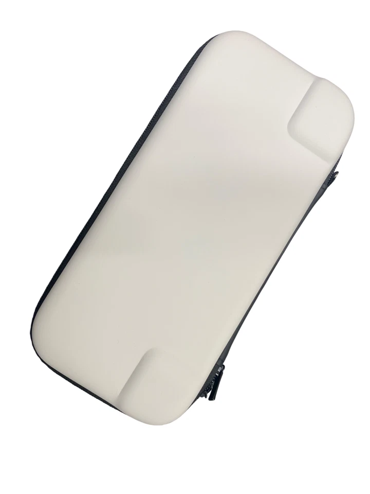 For Nintendo Switch OLED White Faux Leather Hard Case + Accessories - Image 2 of 3