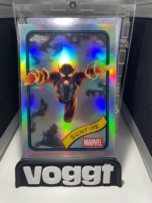 2025 Topps Chrome Marvel Refractor Sunfire  #22