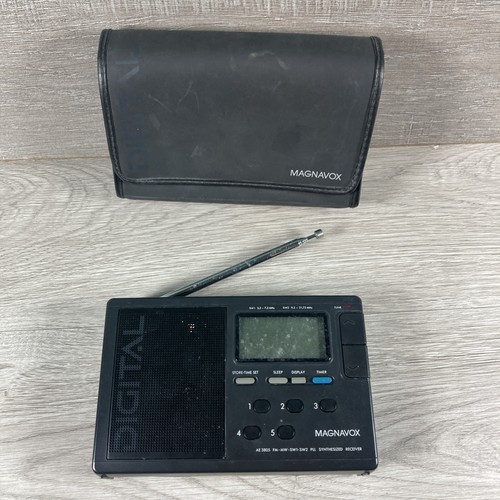 Magnavox AE 3805 World Receiver Clock Radio