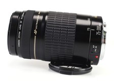 Canon EF 75-300mm F4-5.6 Ultrasonic USM Autofocus Lens EOS DSLR Front Cap
