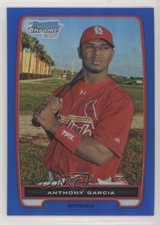 2012 Bowman Chrome Prospects Blue Refractor 142/250 Anthony Garcia #BCP158 s3g