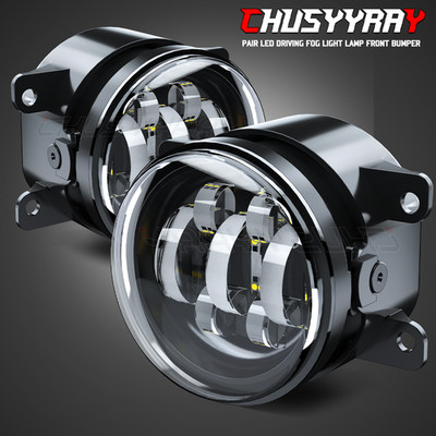 L+R Pair of LED Bumper Lamp Front Fog Light FIT FORD TRANSIT CONNECT 2011-2022