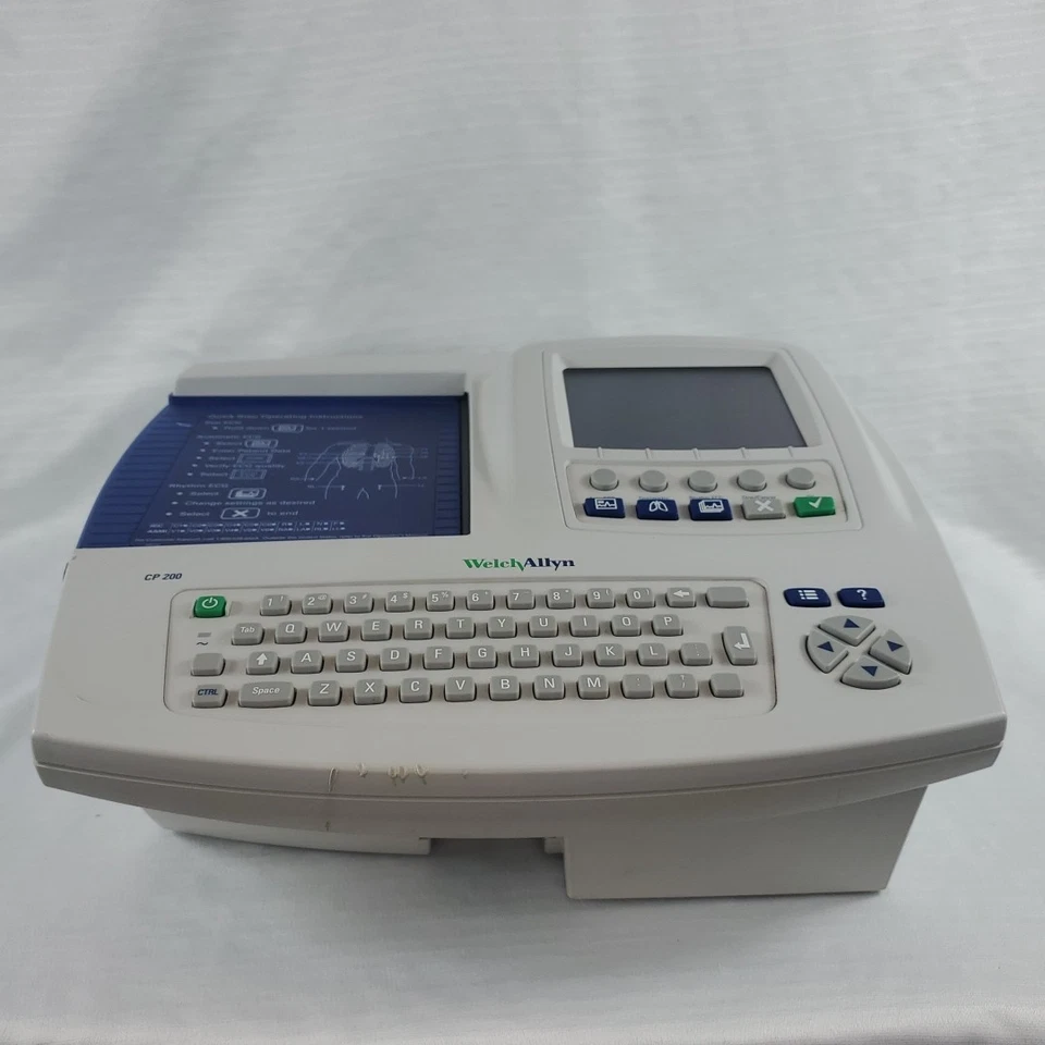 Welch Allyn CP200 EKG/ECG con cables Foto 2 de 4