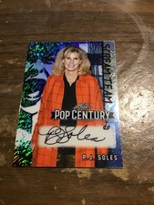 P.J. Soles 2025 Leaf Metal Pop Century Blue Shimmer Scream Team Auto 7/7