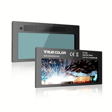 HD Shade 10 2x4 1/4 Auto Darkening Welding Lens,True Color Blue Welding Lens,...