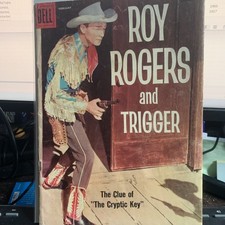 Roy Rogers Comics #122 1958 GD/VG Low Grade Comic Western Comics Dell