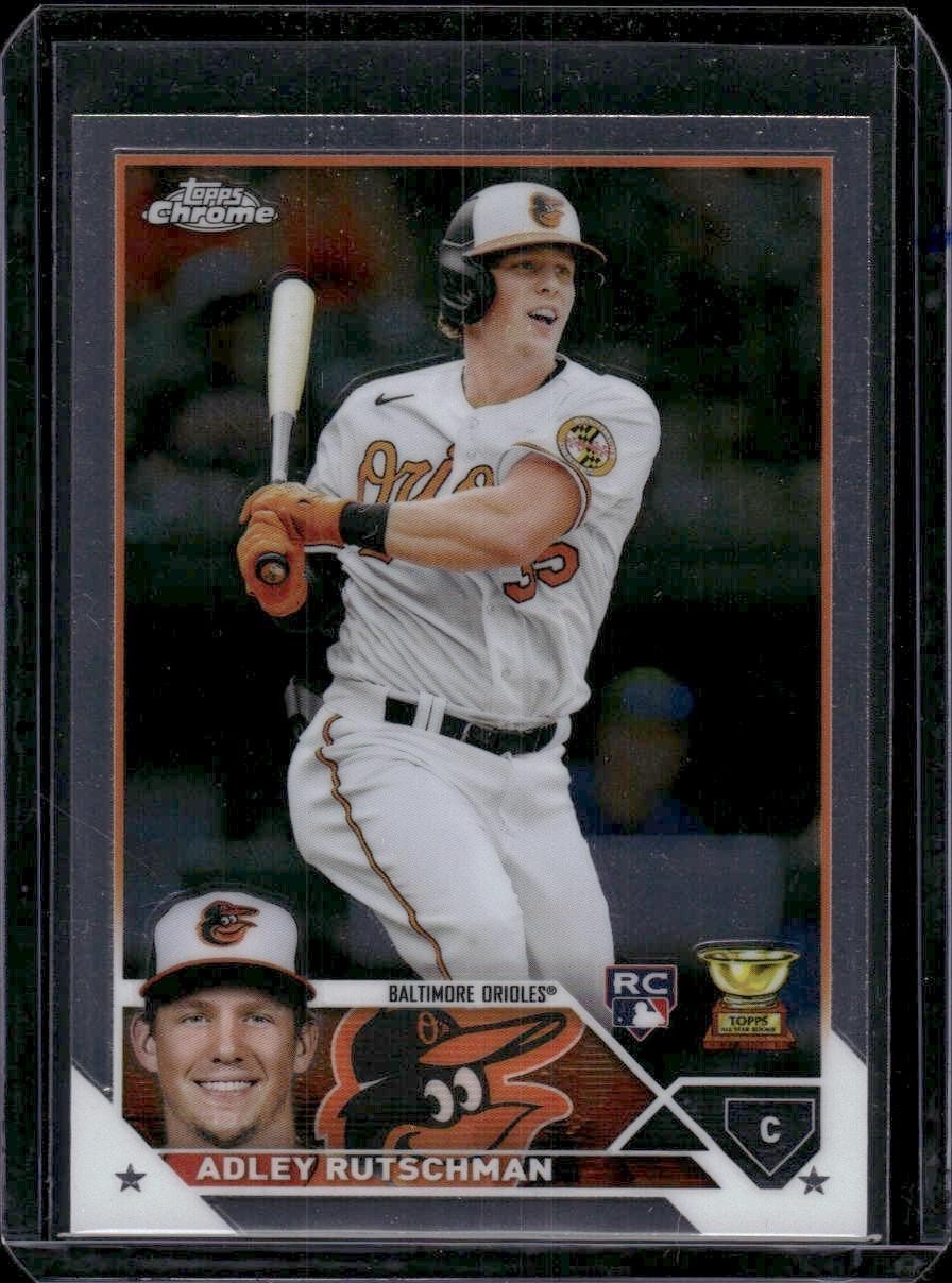 2023 Topps Chrome #1 Adley Rutschman Rookie Baltimore Orioles