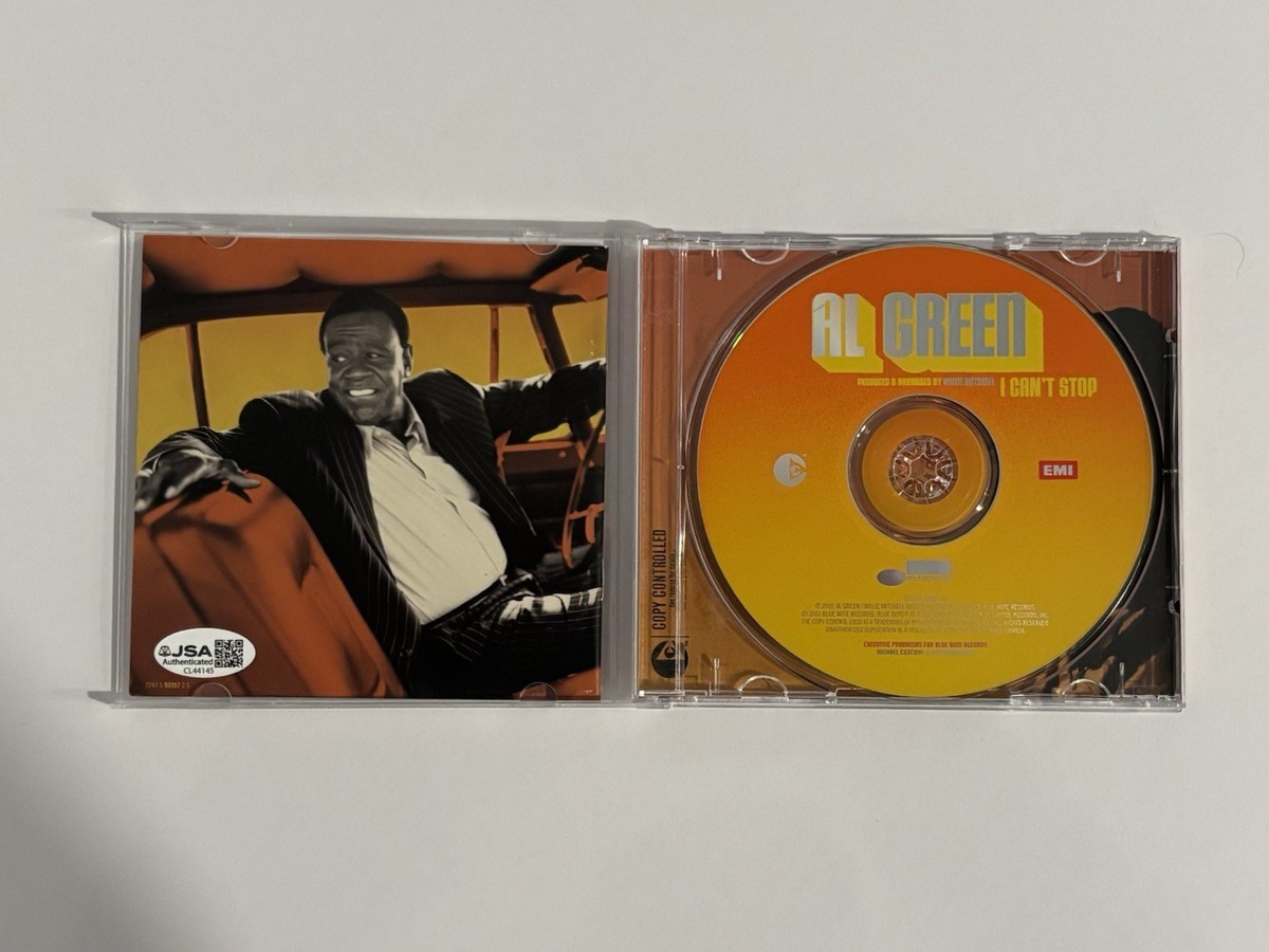 Al Green I Can't Stop CD Signed Autographed JSA COA | eBay