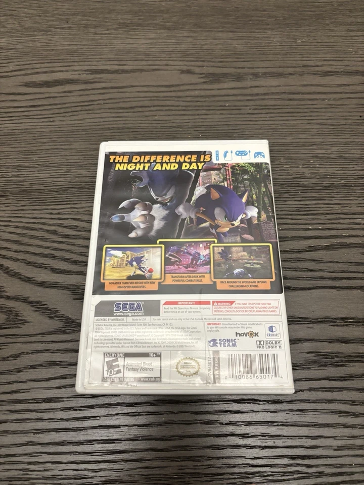 Sonic Unleashed - Nintendo Wii - Image 2 of 4