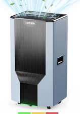 XDRIER Max138P 120PPD Commercial/Home Dehumidifier 1500 sq ft w/Pump 5y Warranty