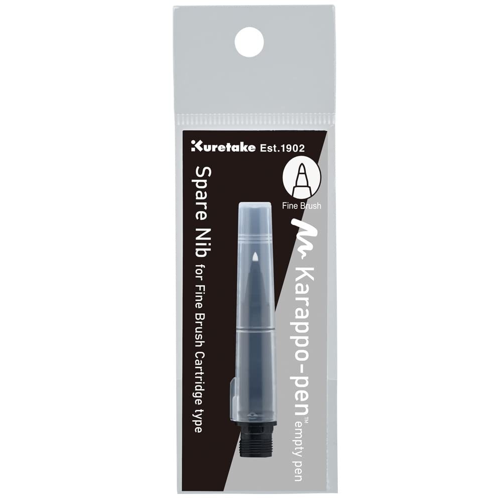 Kuretake ZIG Karappo Pen Spare Nib-Fine Brush Tip,Art Pens &