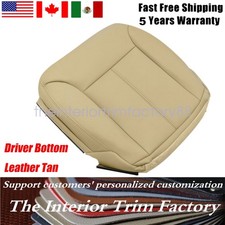 2007-2012 For Mercedes Benz Gl450 Gl500 Driver Bottom Leather Seat Cover Tan