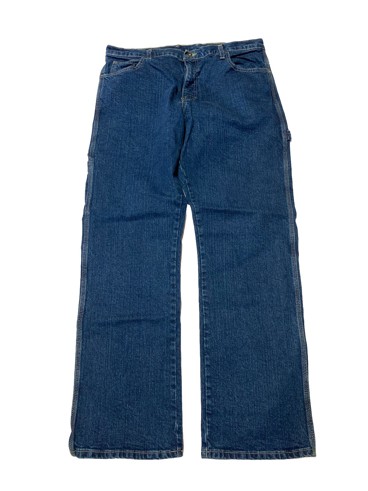 S 34 X 30 Classic Dungaree Fit Dark Blue Flex Denim