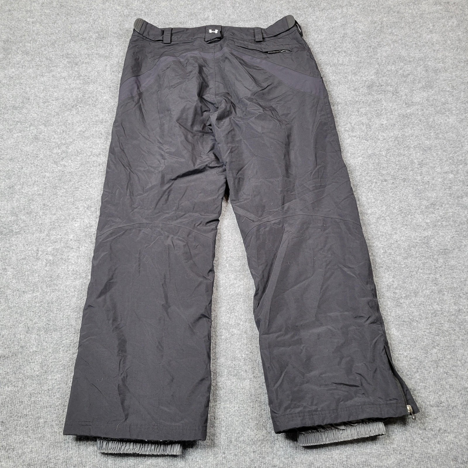 Under Armour Pants Mens Large Black Snow Ski Waterproof Windproof Winter Outdoor thumbnail 12