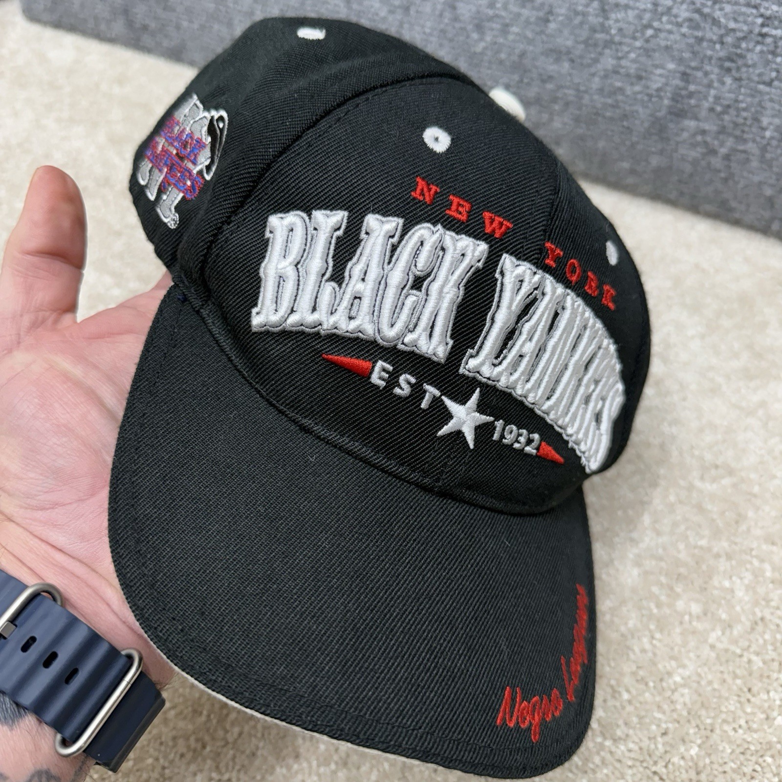 Negro League Baseball New York Black Yankees Hat cap adjustable