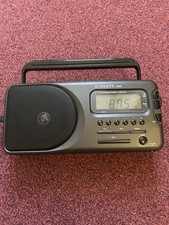 ROBERTS R309 LW SW MW FM Preset Mains Battery Portable Radio Black Compact
