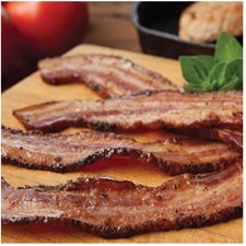 Fully Cooked Bacon, 80 Slices, 2 lb, Shelf Life 10