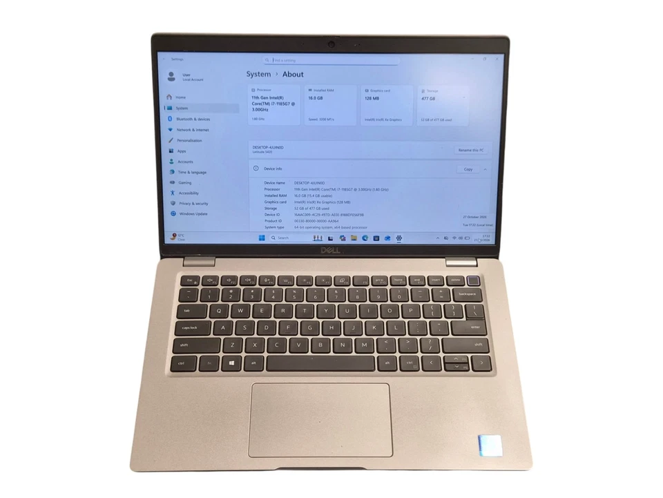 Dell Latitude 5420 · i7-1185G7 · 16GB · 512GB, photo 1 of 5