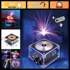 Bluetooth Musical Tesla Coil Speaker - Arc Plasma Loudspeaker, Wireless Desktop