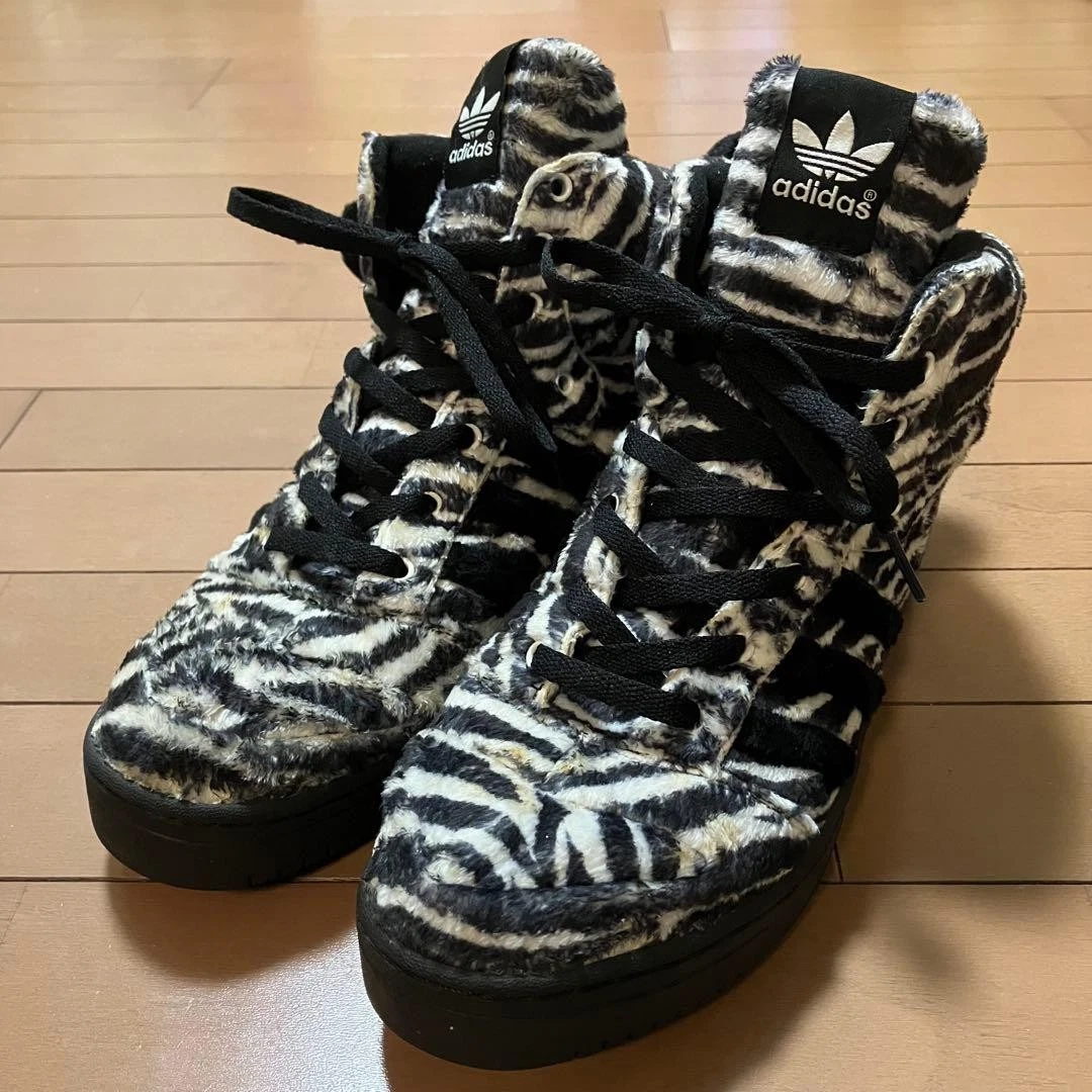 adidas JS Zebra Black White for Sale | Authenticity Guaranteed | eBay
