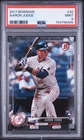 2017 BOWMAN #32 AARON JUDGE ROOKIE RC PSA 9