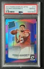 PATRICK MAHOMES II PSA 10 2017 PANINI DONRUSS OPTIC #177 PINK PRIZM ROOKIE 8340