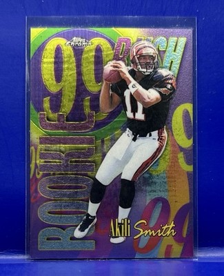1999 Topps All-etch 99 Rush Akili Smith #AE25 Rookie RC Cincinnati Bengals