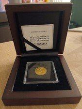 1910 EDWARD VII  Gold half sovereign