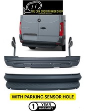 MERCEDES SPRINTER 2018-2025 Rear Step Cover + Metal Piece With Sensor Hole New