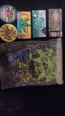 Sam Hyde - MDE - COM98 Corona Shirt Bundle XL -SEALED  Rare Poster with Stickers