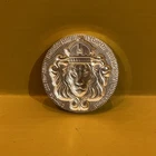 Scottsdale Mint Lion Stacker 2 oz .999 Fine Silver Bullion Coin/Round