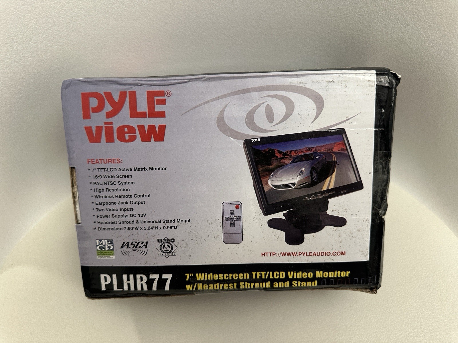 7" TFT LCD Color CCD Mirror Monitor for Car Reverse Rear View Backup Camera DVD