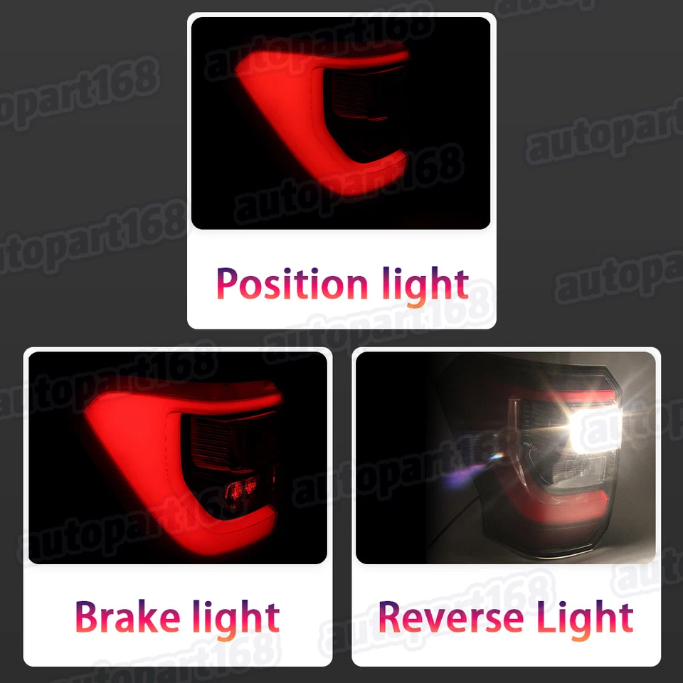 For 2018-2021 Ford Expedition LED Tail Light Tail Lamp Pair Left and Right - Image 2 of 4