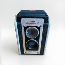 Kodak Vintage Camera Duaflex II 1950 TO 1954 Decorative Lodet Lens Collectible