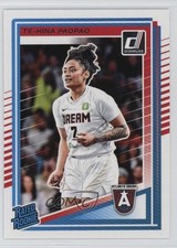 2025 Panini Donruss WNBA Rated Rookie Signatures Te-Hina Paopao #91 Auto 10ug