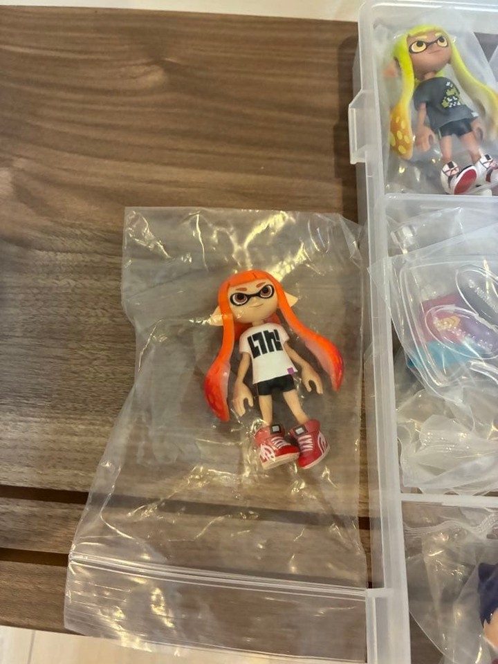 Nintendo Splatoon Figure Collectible Mini Figure Authentic Ready to Use ...