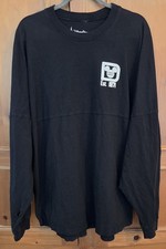 Disney Parks WDW Black Long-sleeved Cotton Spirit Jersey Size XL