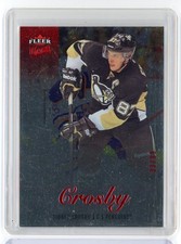 2013-14 Fleer Showcase Ultra Red Medallion #11 Sidney Crosby 33/99