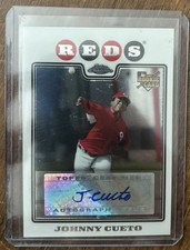 2008 Topps Chrome - Johnny Cueto #237 (AU, RC)